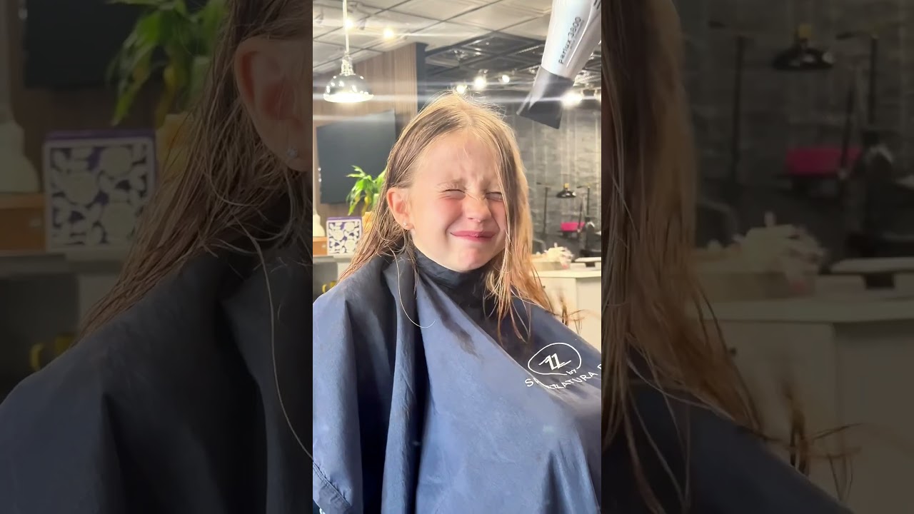 Nastya is getting a haircut#nastya #potongrambut#like#shorts #short#shortstory