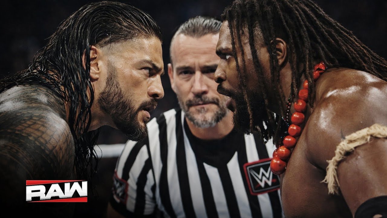 ​CM Punk SCREWS Roman Reigns?! Roman Reigns vs Oba Femi (Special Referee Highlights)