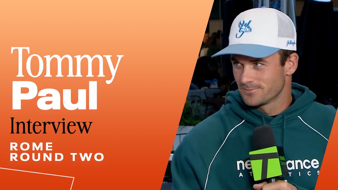 Tommy Paul stays fishing in his free time 🎣 | 2026 Rome