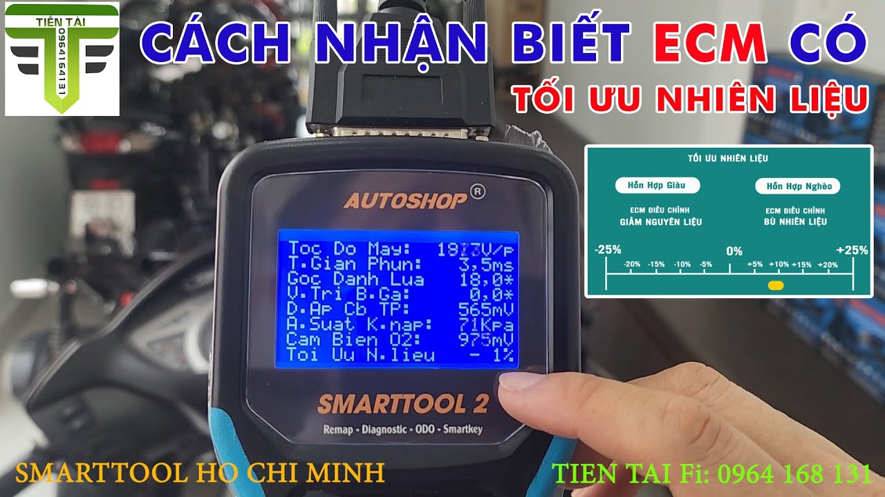 Máy Đọc Lỗi Smarttool 2 - Nhận Biết ECM Có Tối Ưu Nhiên Liệu | Tiến Tài Fi