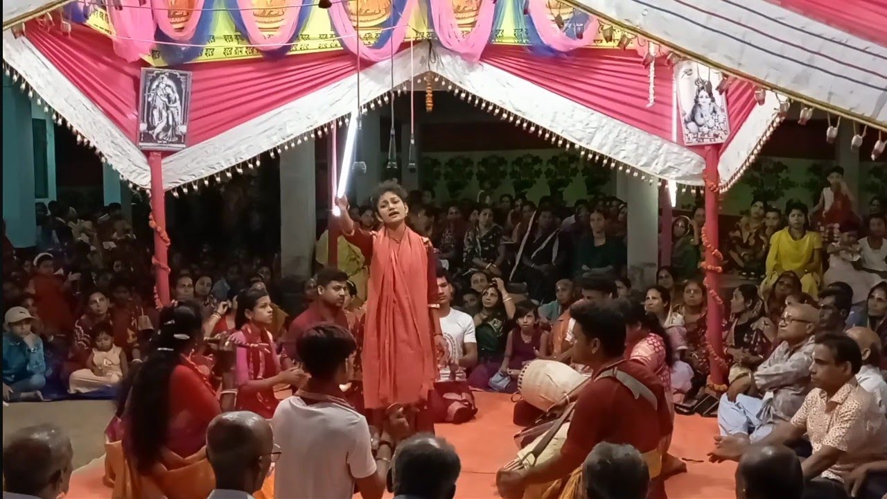দিপাশ্রী সম্প্রদায়ের ক্ষুদে মাষ্টার সাথী গাইনের মধুর কৃষ্ণনাম