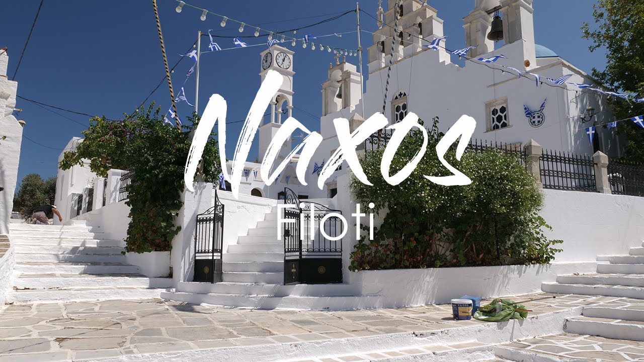 Filoti, Naxos, Greece- 4K UHD - Virtual Trip