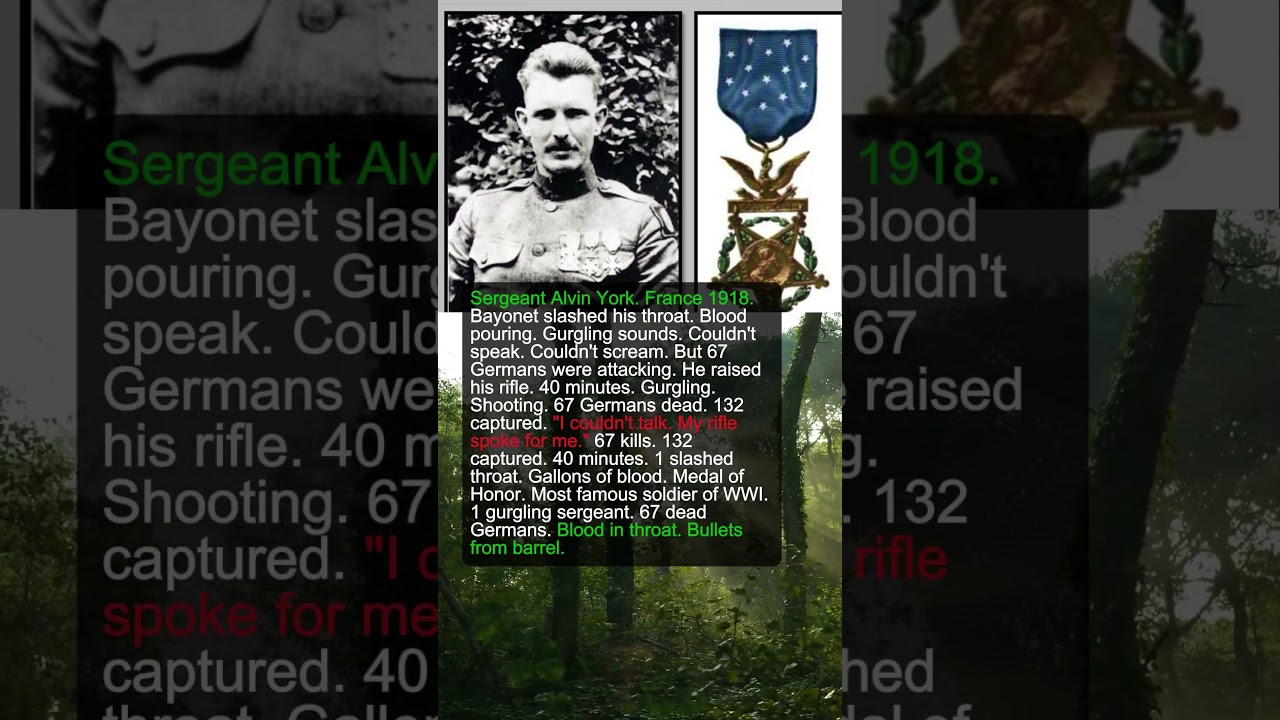 1 Throat-Slashed Sergeant Killed 67 Germans Gurgling Blood for His Last 40 Minutes | MilitaryHistory