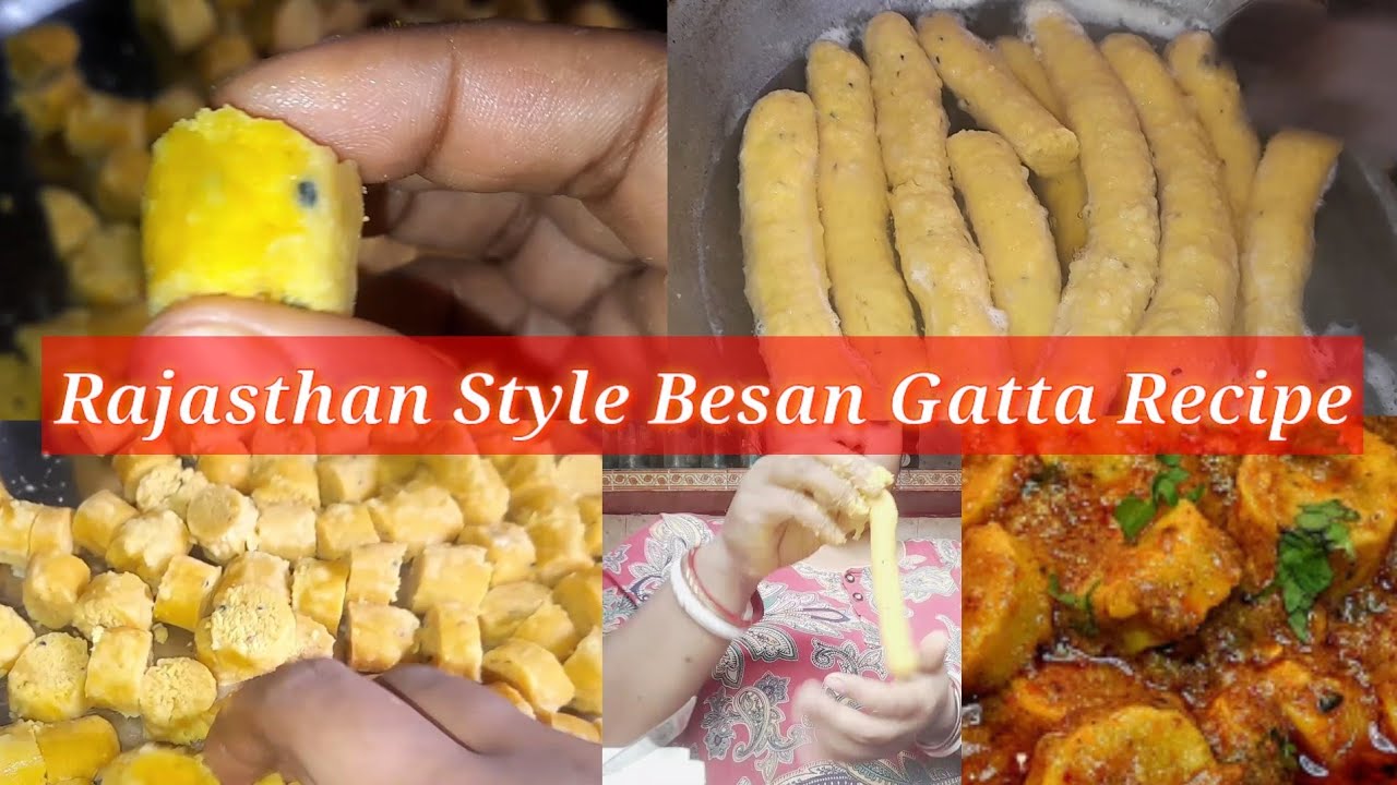मारवाड़ी गट्टे की सब्जी: असली राजस्थानी स्वाद घर पर  Gatte ki sabzi ek traditional Rajasthani dish
