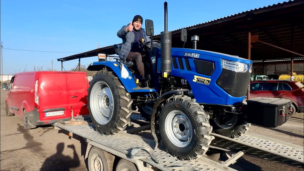 Емоції ЗАШКАЛЮЮТЬ😱Купив ще одного ТРАКТОРА ДТЗ 354U🚜💪