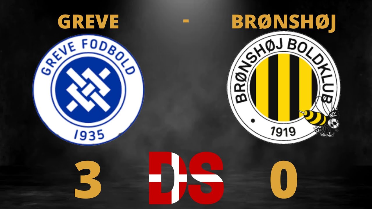 Greve - Brønshøj 3-0, videosammendrag