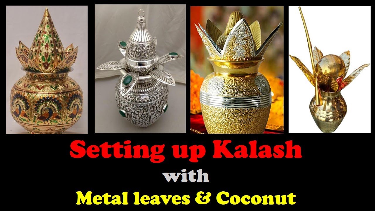 Silver Kalash with coconut|Silver Kalasam|Kalash Rituals|Daily Kalash Pooja|Varamaha Lakshmi Rituals