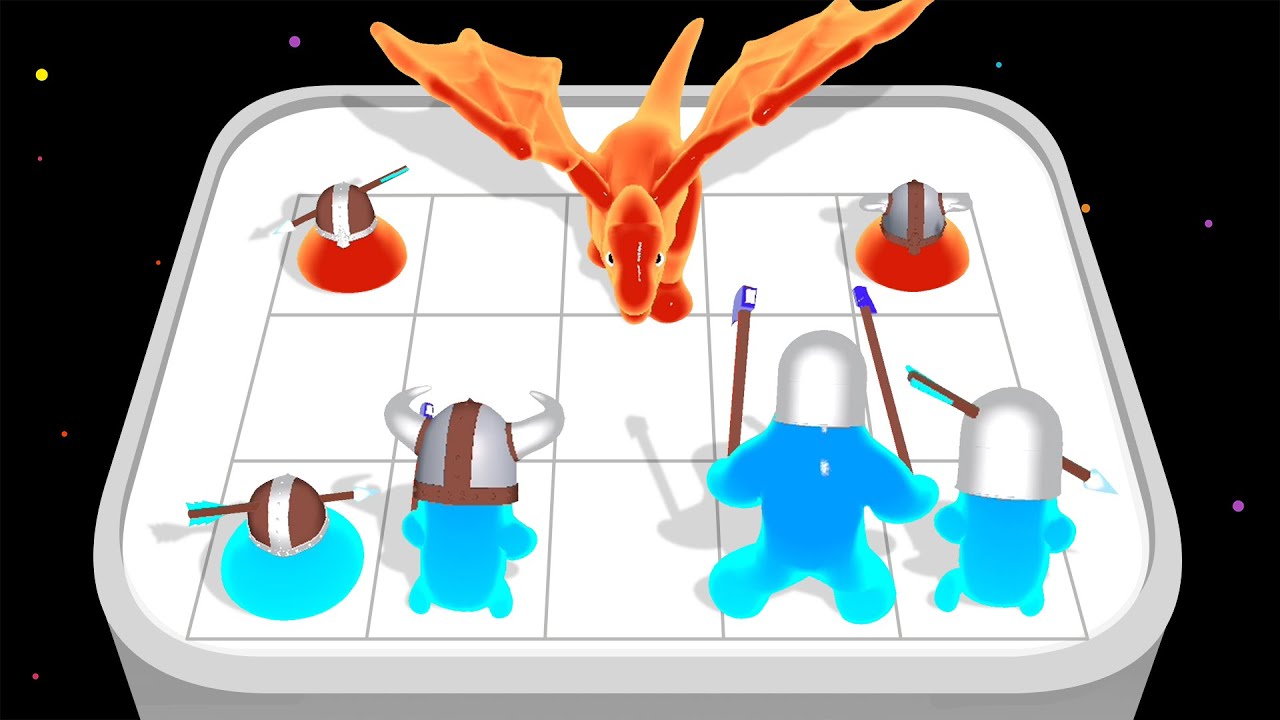 BLOB MERGE MASTER 3D - Игра слияния монстров (максимальное обновление)