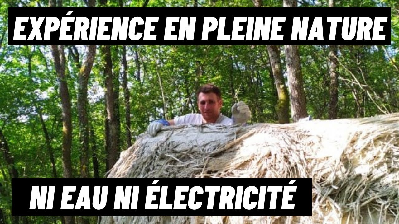 Je participe à un chantier de maison écologique