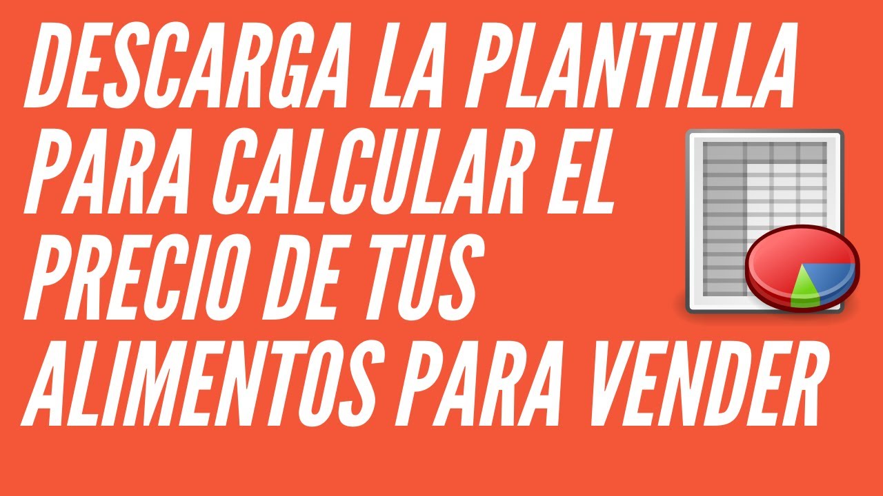 como calcular el precio de venta de un producto alimenticio 🔥 2024 ✅