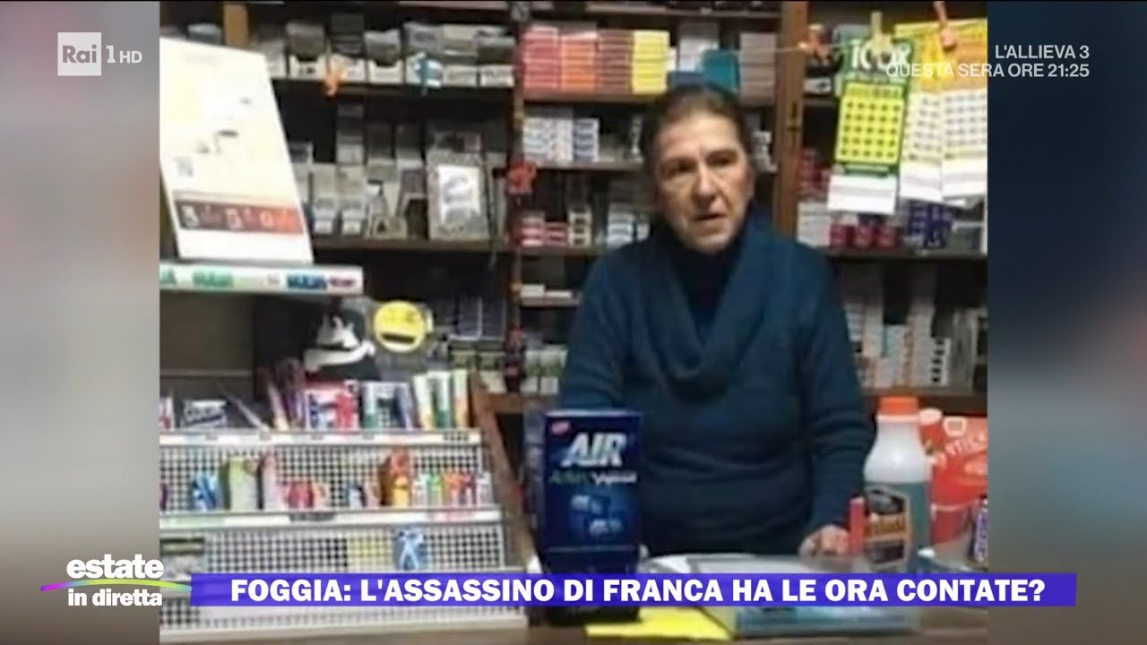 Foggia: L'assassino di Franca ha le ore contate? - Estate in diretta 29/08/2023