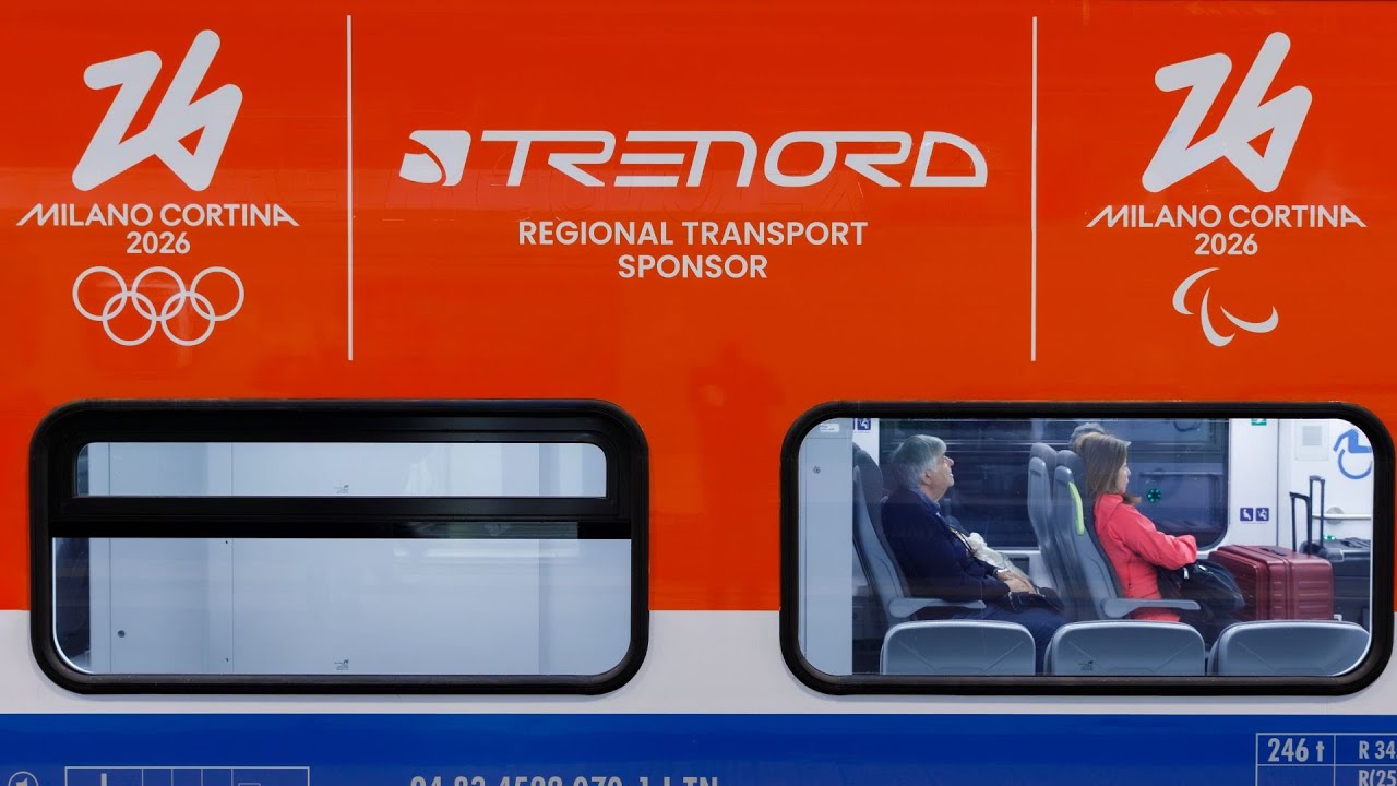 Il nuovo vestito olimpico di Trenord.