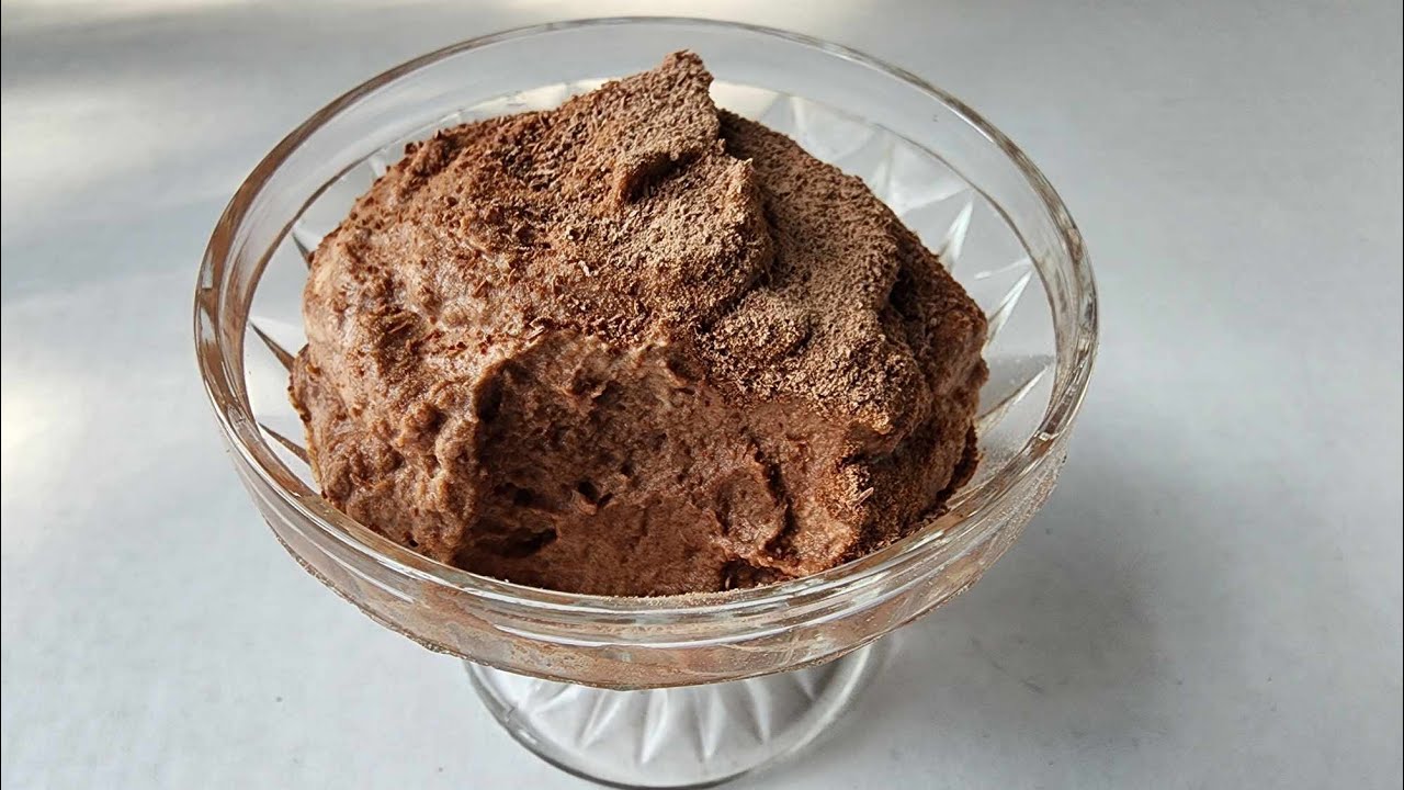 Only 2 Ingredient Chocolate Mousse in 5 Minutes -Easy Chocolate Dessert Recipe&ndash;The Hillbilly Kitchen
