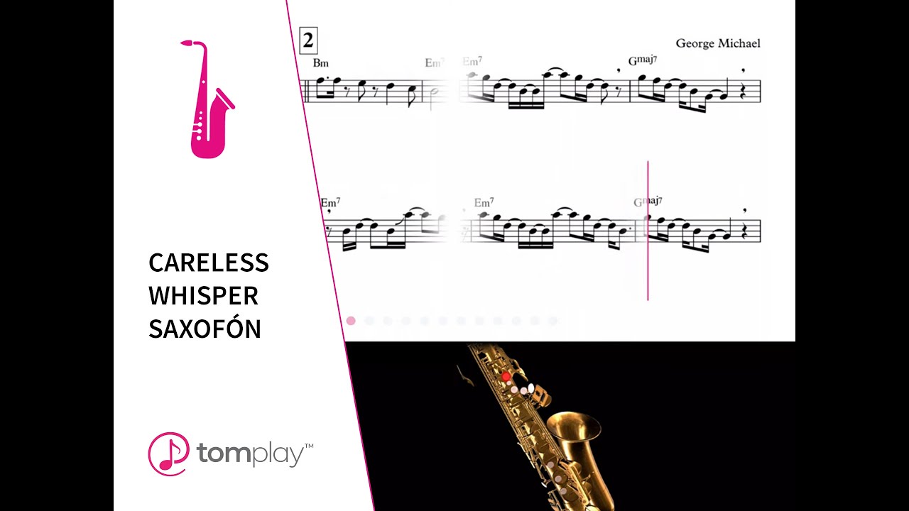 Careless Whisper para Saxofón
