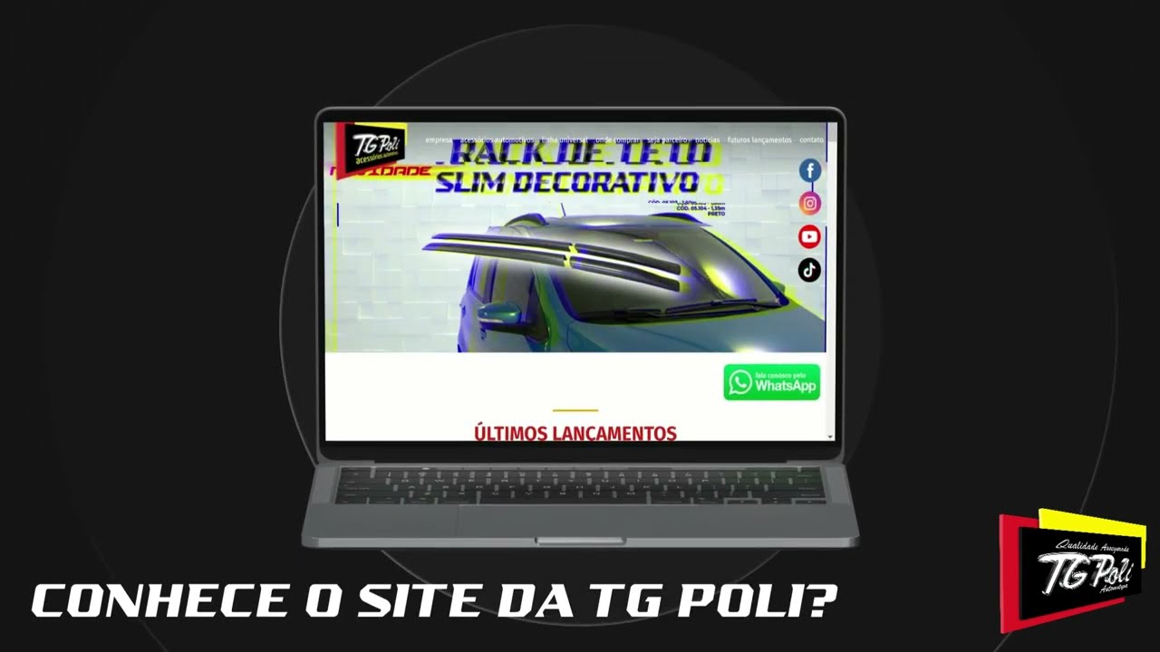 J&aacute; conhece o Site da TG Poli? #tgpoli #calhadechuva
