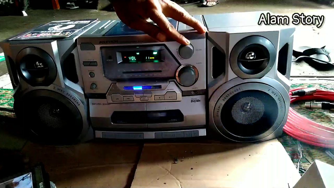 audio jadul dengan suara super jernih milik polytron,