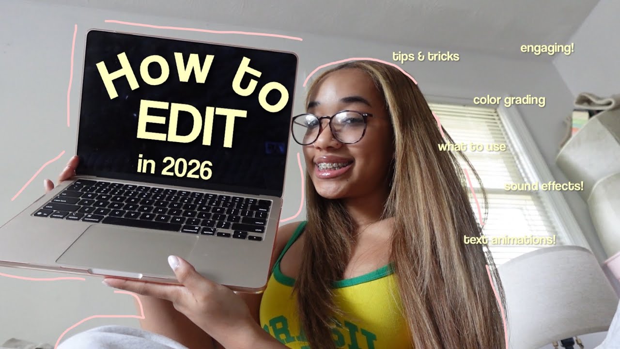 Как редактировать видео для YouTube в 2026 году 📷 | Полный урок по редактированию для начинающих