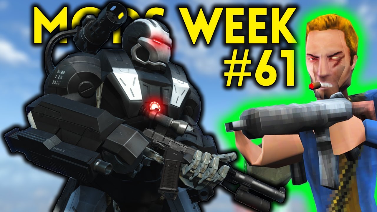 Fallout 4 TOP 5 MODS (PC, XBOX & PS4) Week #61 - DOOM MINIGAME, IRON MAN, RUSSIAN WEAPONS, M1911