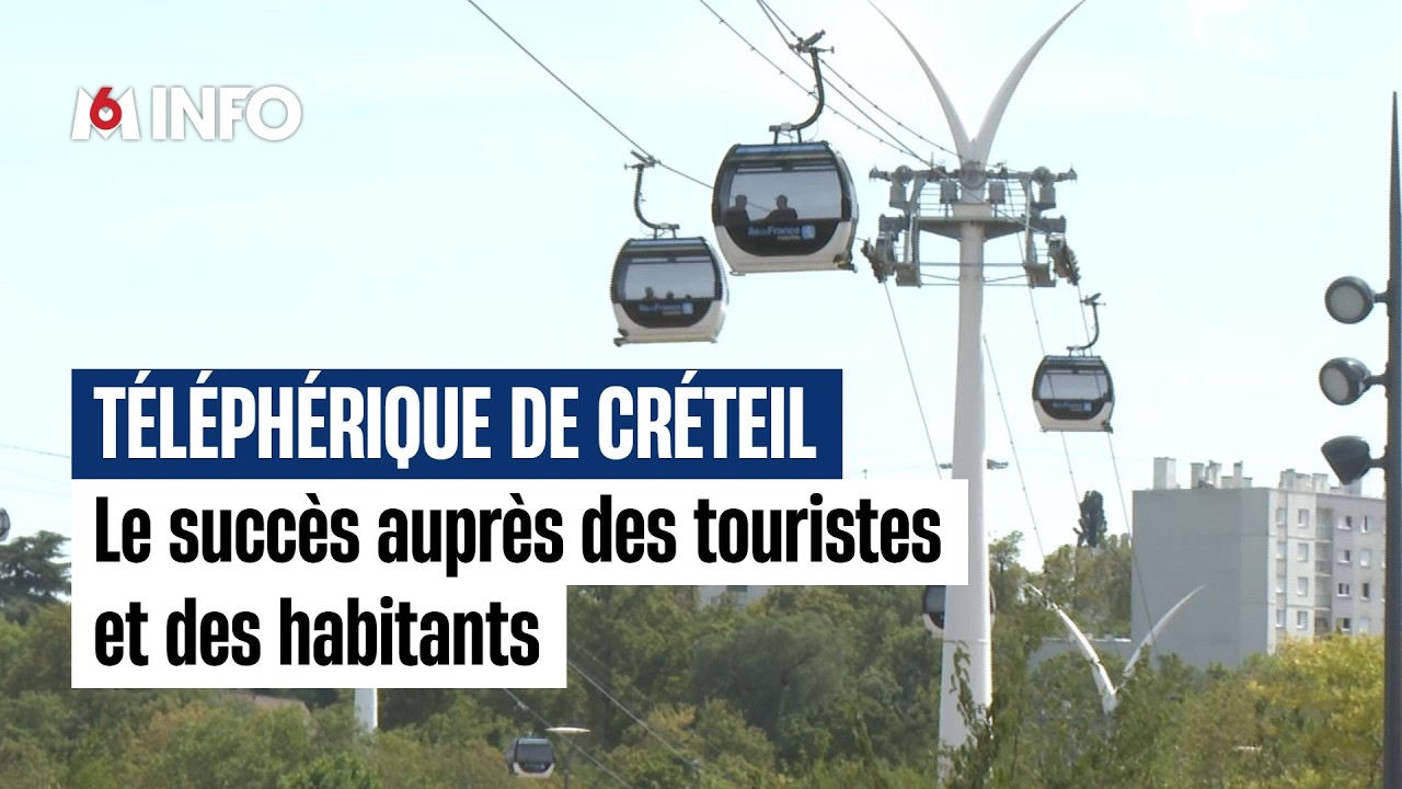 T&eacute;l&eacute;ph&eacute;rique de Cr&eacute;teil : le succ&egrave;s aupr&egrave;s des touristes et des habitants