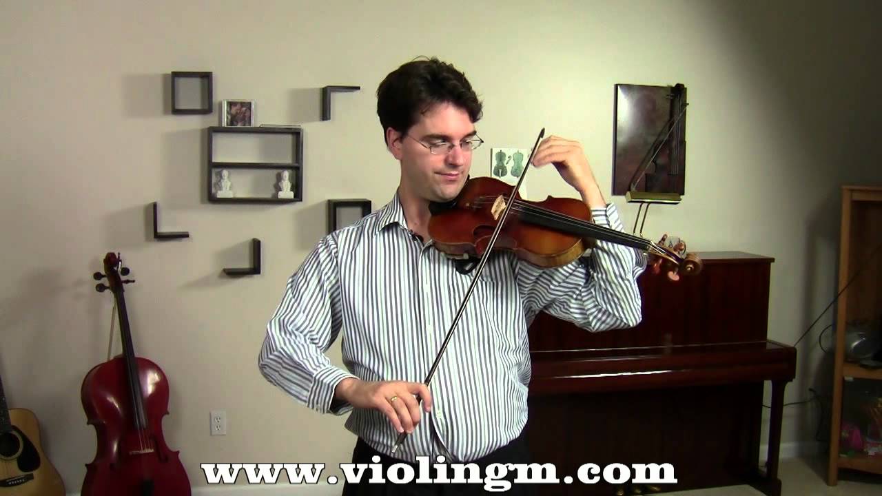 How to Sound Beautiful on the Violin - Talking about the Bow Weight