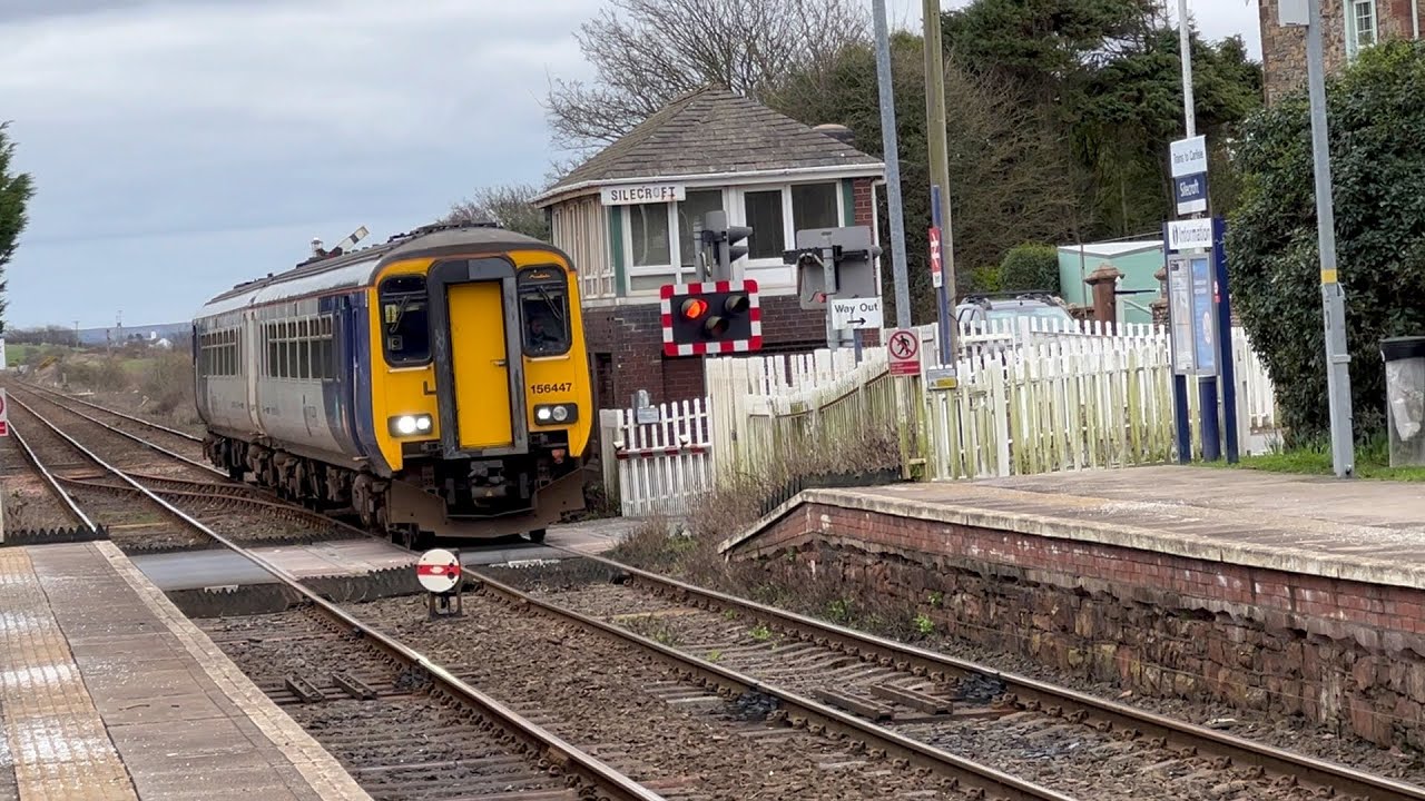 Silecroft Station (Cumbrian Coast Line) - 3rd March 2023