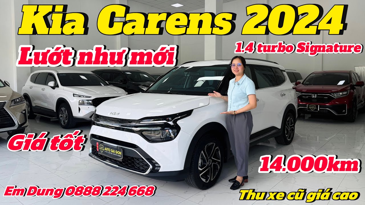 Kia Carens 1.4t signature xe 7 chỗ đẹp giá tốt|Thu mua ô tô cũ Tphcm