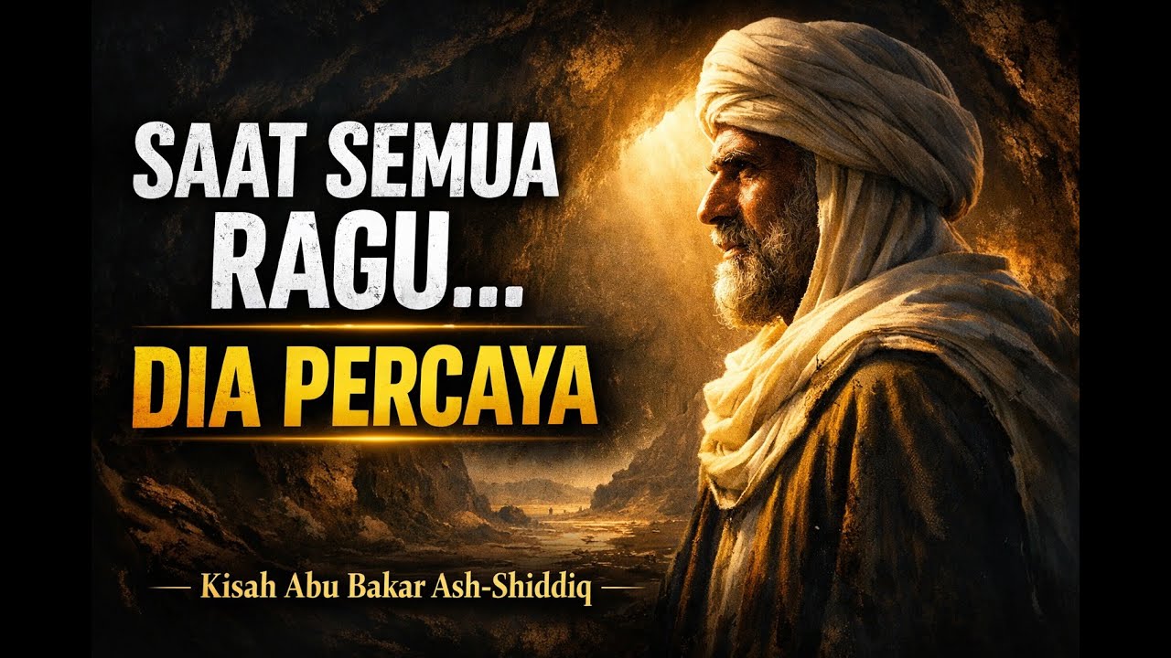 Ketika Semua Ragu, Dia Percaya: Kisah Abu Bakar Ash-Shiddiq