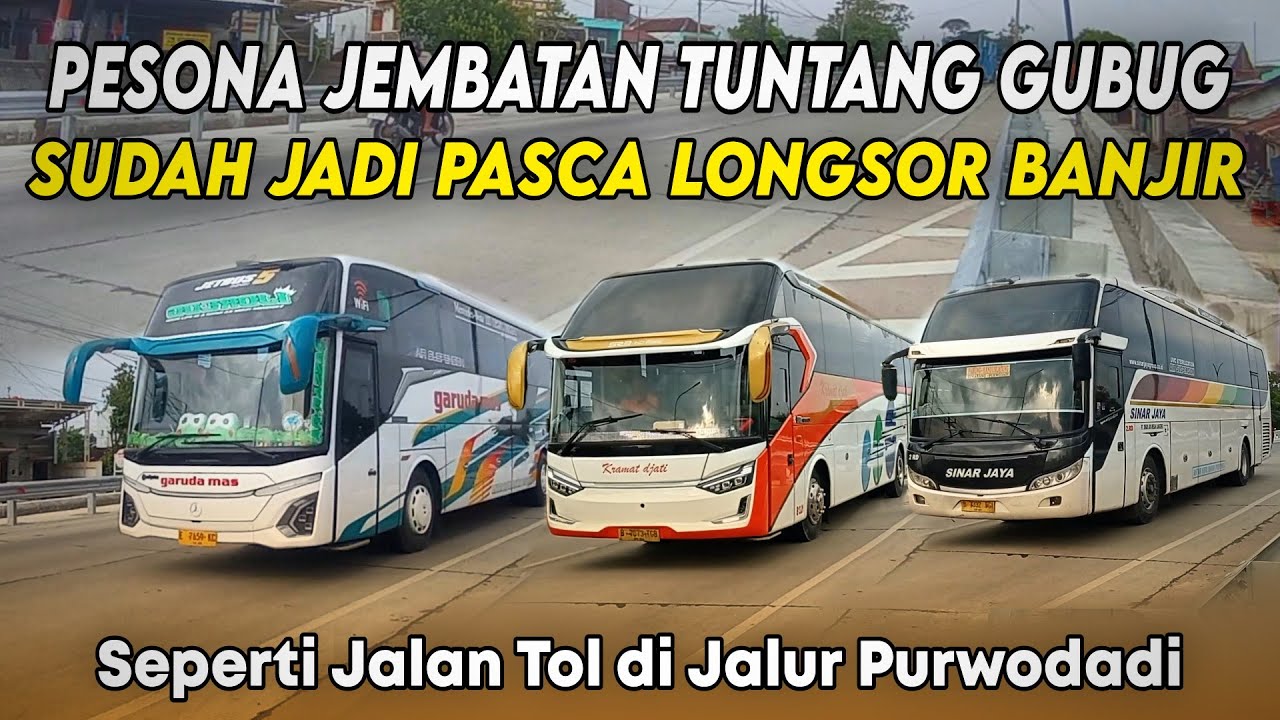 Bagaikan Jalan Tol di Jalur Purwodadi, Jembatan Tuntang Gubug Sudah Jadi Pasca Banjir