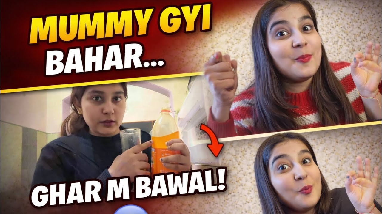 MUMMY GONE, MASTI ON || #vlog #youtube #viral #funny 
