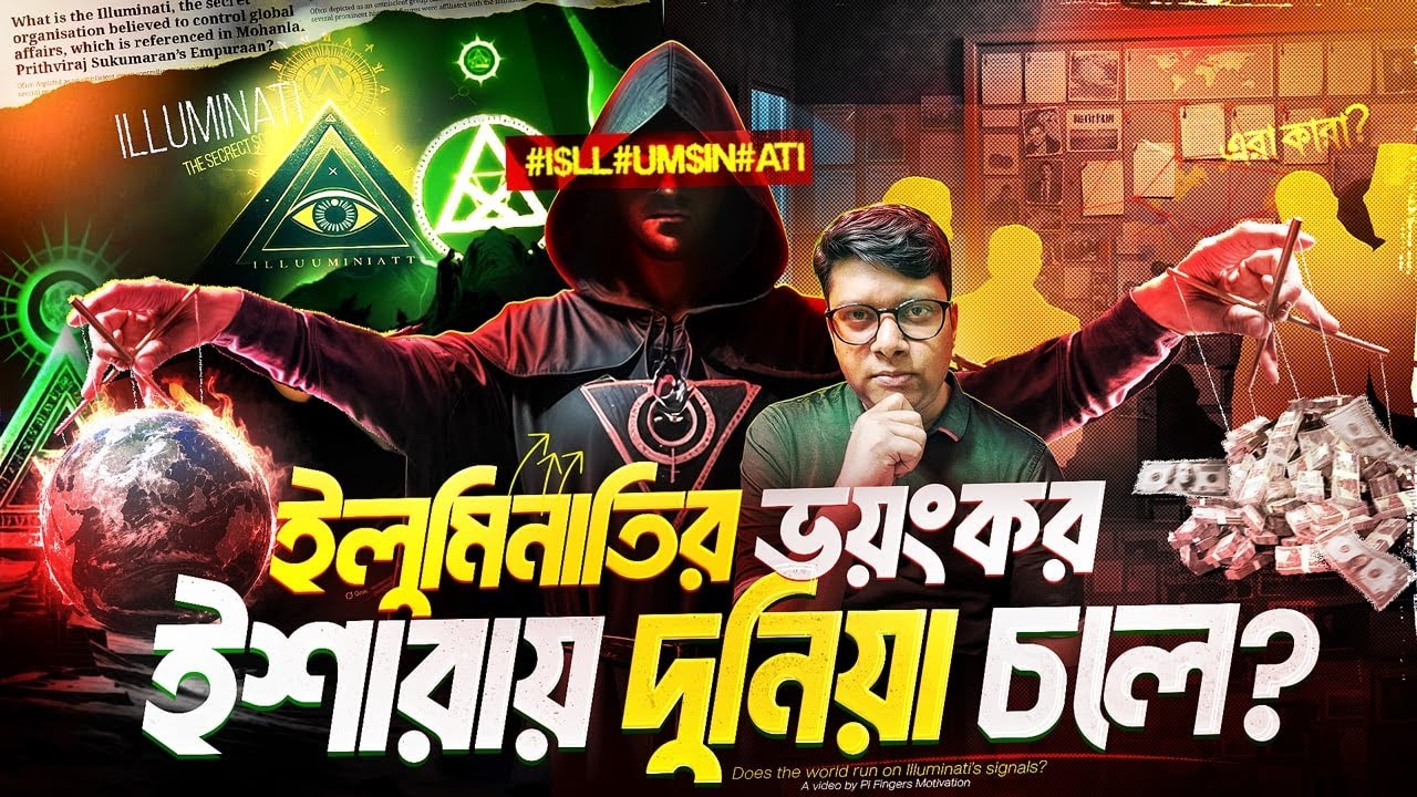 ইলুমিনাতি, পৃথিবীর গোপন রহস্য ও ষড়'য'ন্ত্রের জাল | The Truth About The Illuminati