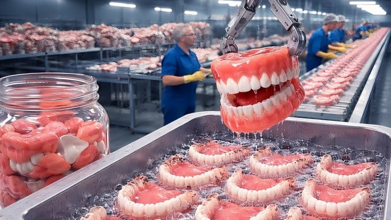 How Dentures Are Made in a Modern Factory &ndash; Full Process | Digital Scan to Perfect Smile