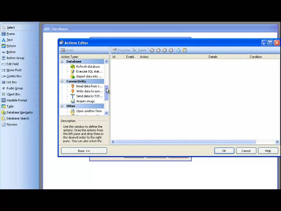 NiceLabel: Creating a main menu printing application