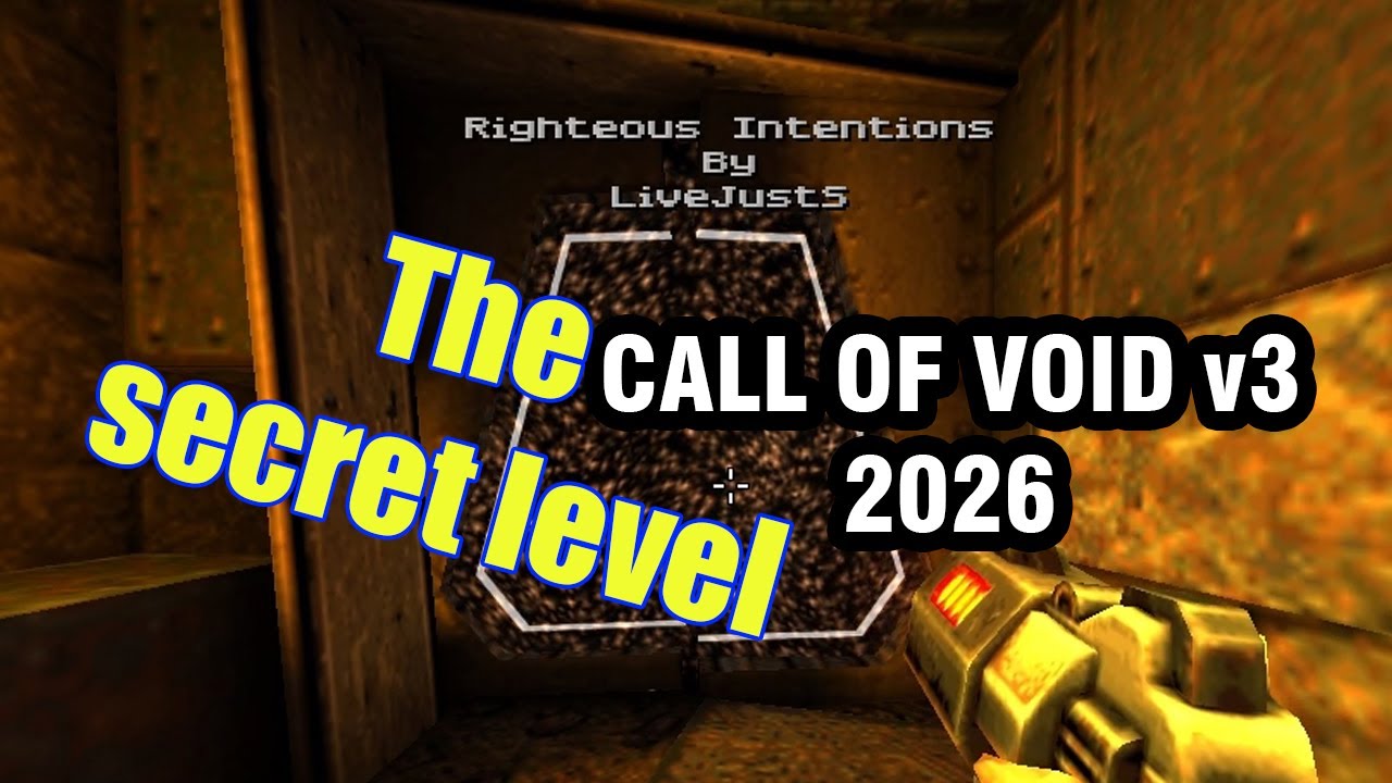 QUAKE2 The secret map: Righteous Intentions by LiveJustS | CALL OF VOID V3