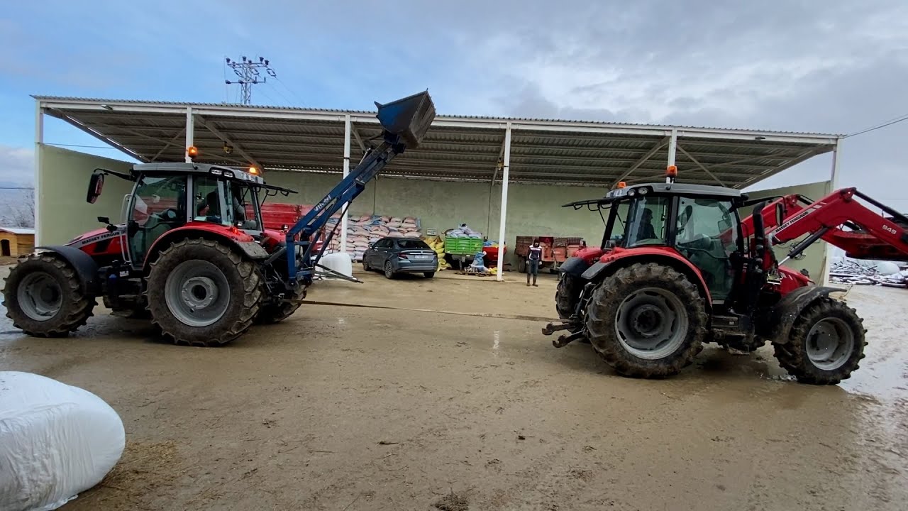 MASSEY FERGUSON 5S 135 VS MF 5612 DYNA 6 | DEV ÇEKİŞME
