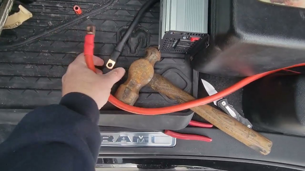 Installing AC Power Inverter in My 2022 Ram 1500 Laramie