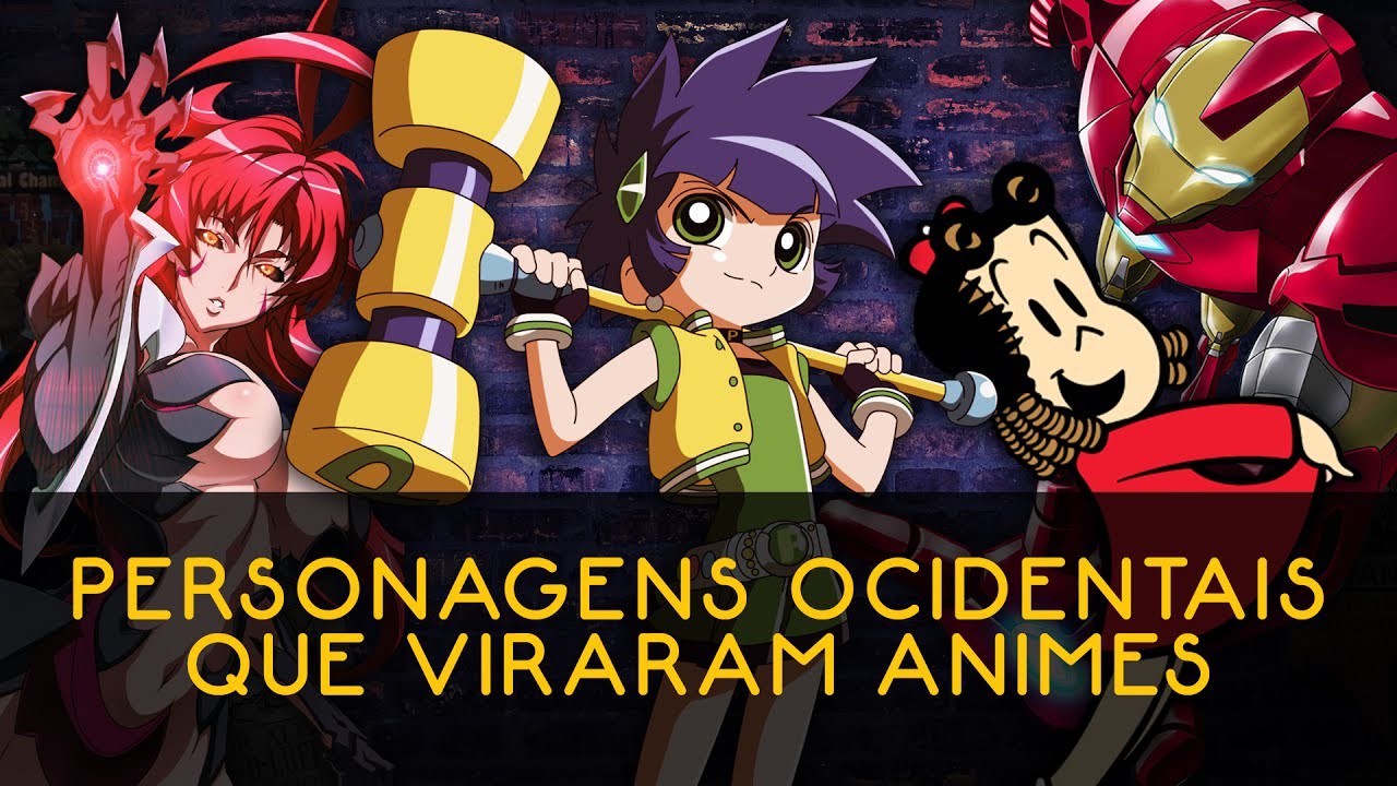 PERSONAGENS OCIDENTAIS QUE VIRARAM ANIMES | TriviaBox