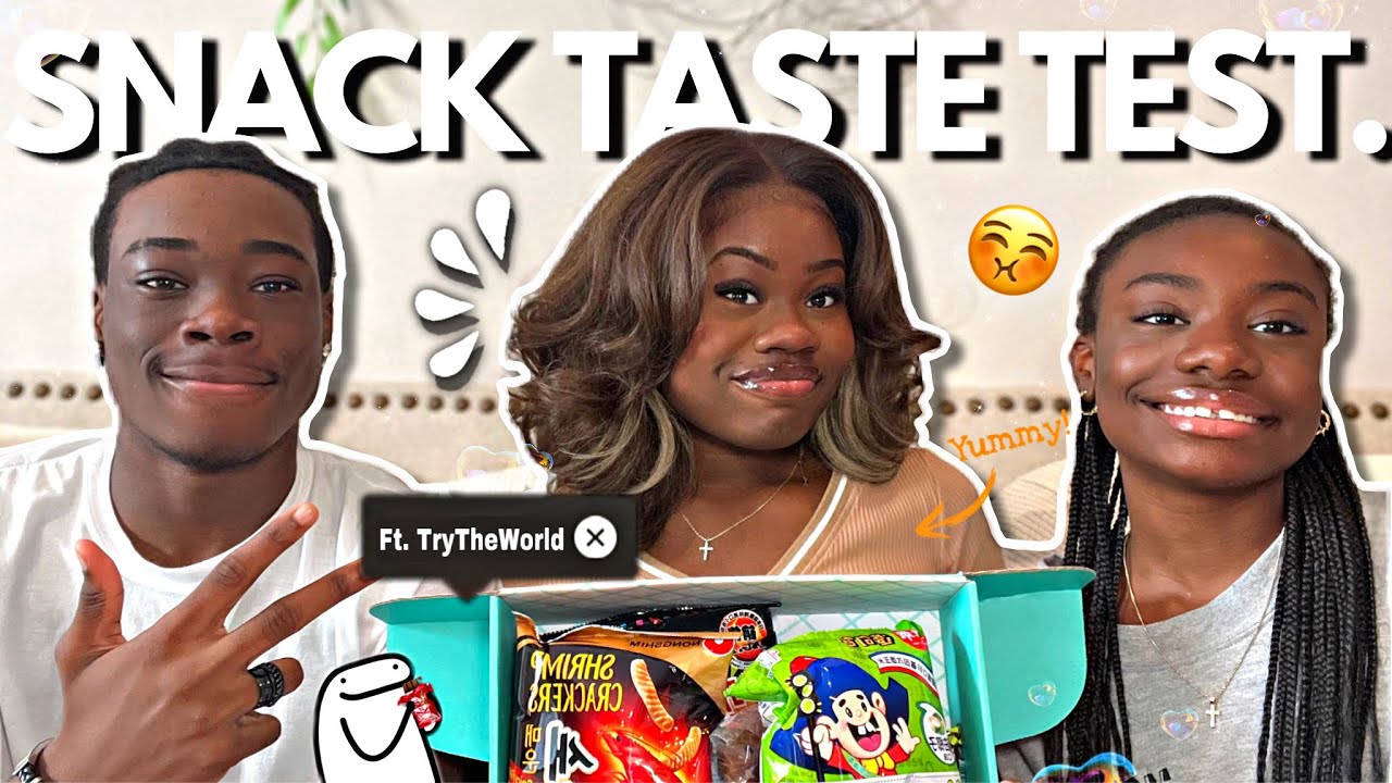 Traveling the World through Snacks 🍱 ft. TRY THE WORLD #tastetest
