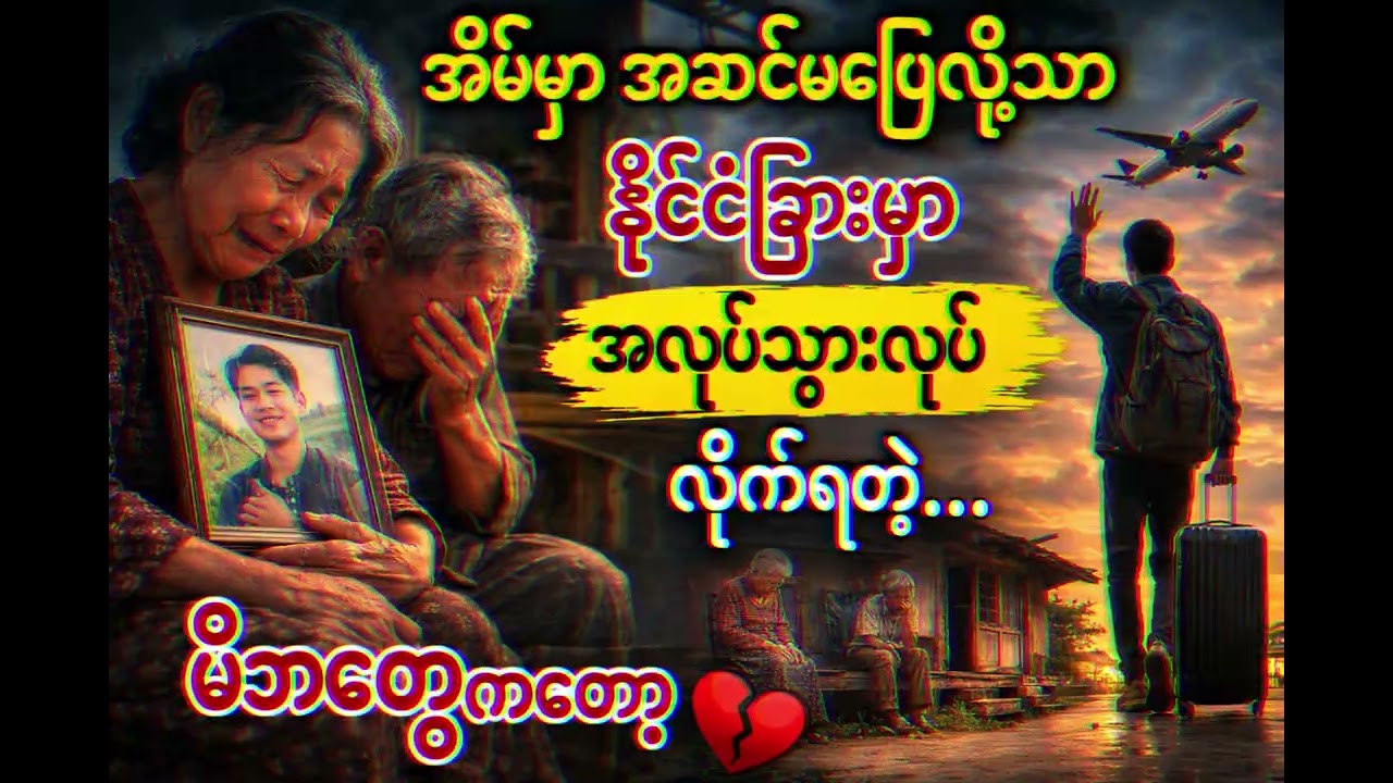အဝေးရောက်တဲ့သား (တေးရေး .ဝိုင်နော်စေး  တေးဆို . ဘီလေး )