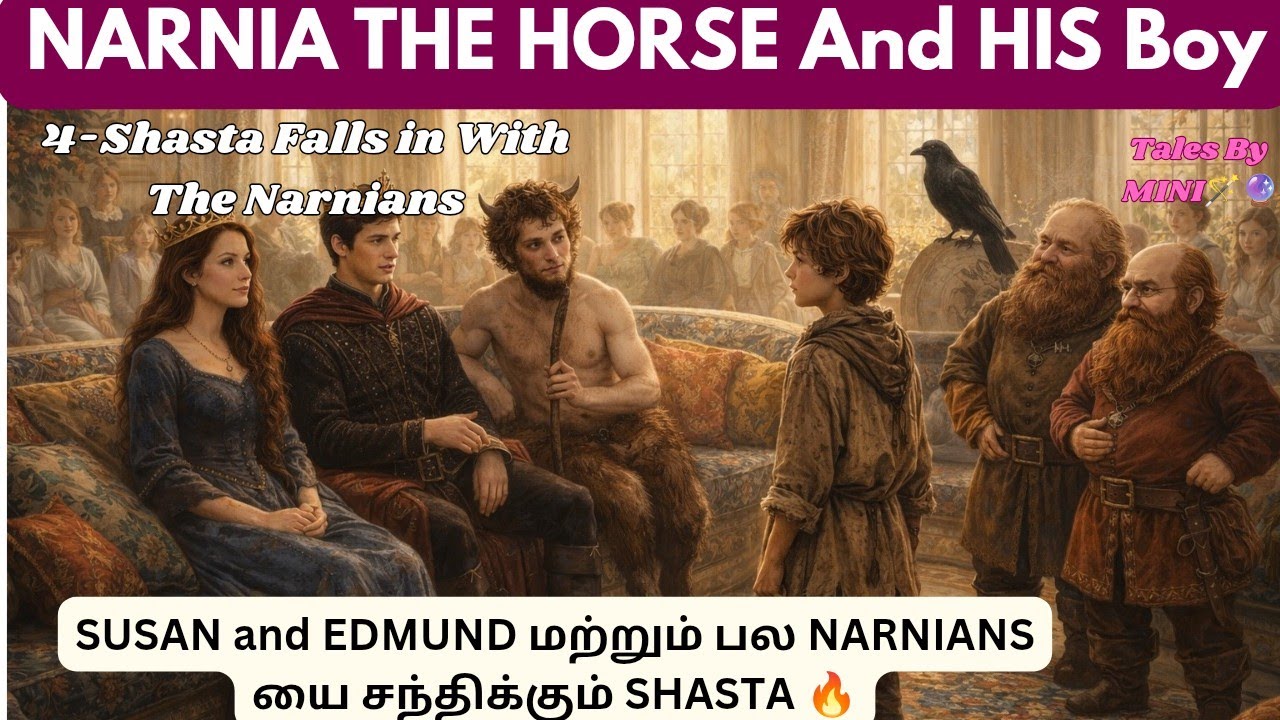 NARNIA The Horse And His Boy in TAMIL🔥4-Shasta Falls in With The Narnians #viral #trending #tamil