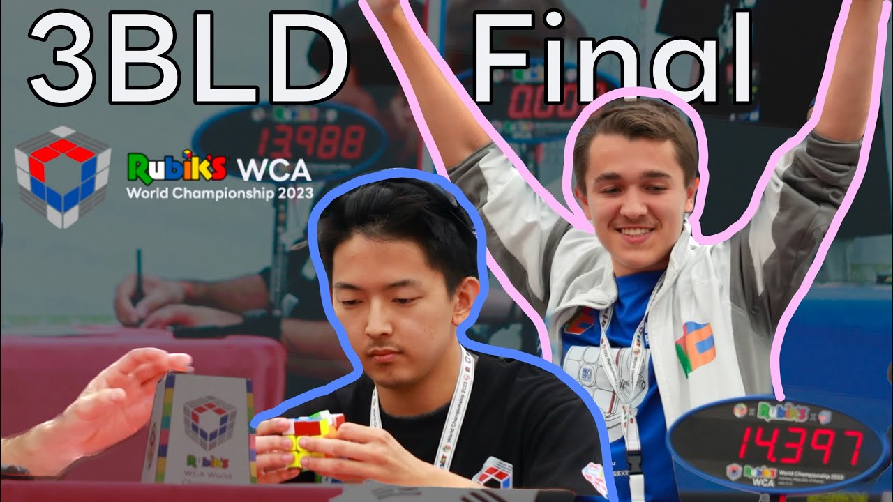 Rubik's WCA World Championship 2023: 3x3x3 Blindfolded Final