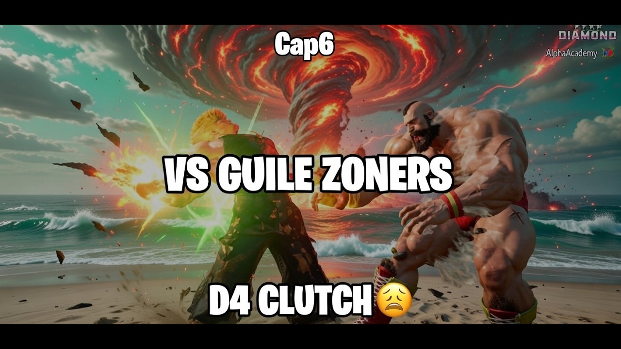 Zangief D4 Cap6: ¡VS GUILE & MAI ZONERS! Grabs Clutch & Supers Épicos 😤💥 | Road to Master SF6