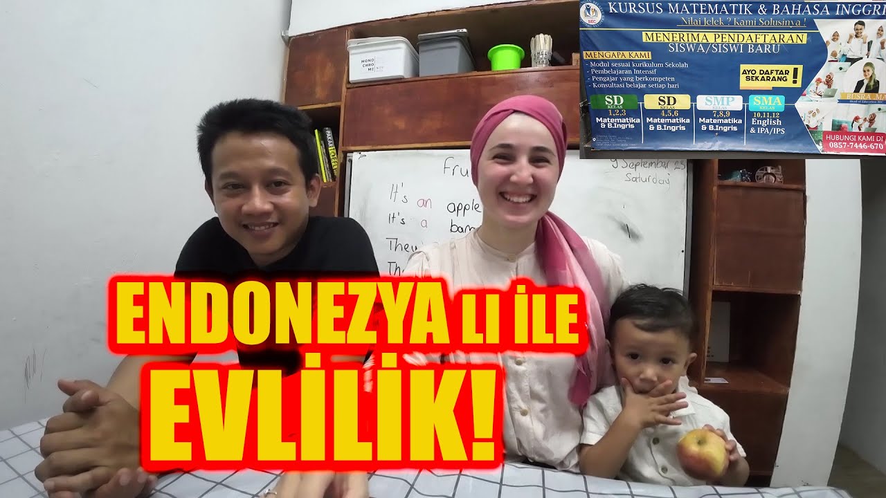 ENDONEZYADAN EVLİ MUTLU ÇOCUKLU TÜRK KADINI BÜŞRA HANIMIN İNANILMAZ ENDONEZYADA Kİ HAYATI!
