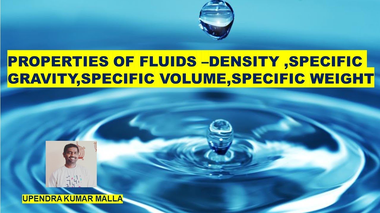 Properties of fluids | Density | Specific Weight | Specific Volume | Specific Gravity | Telugu