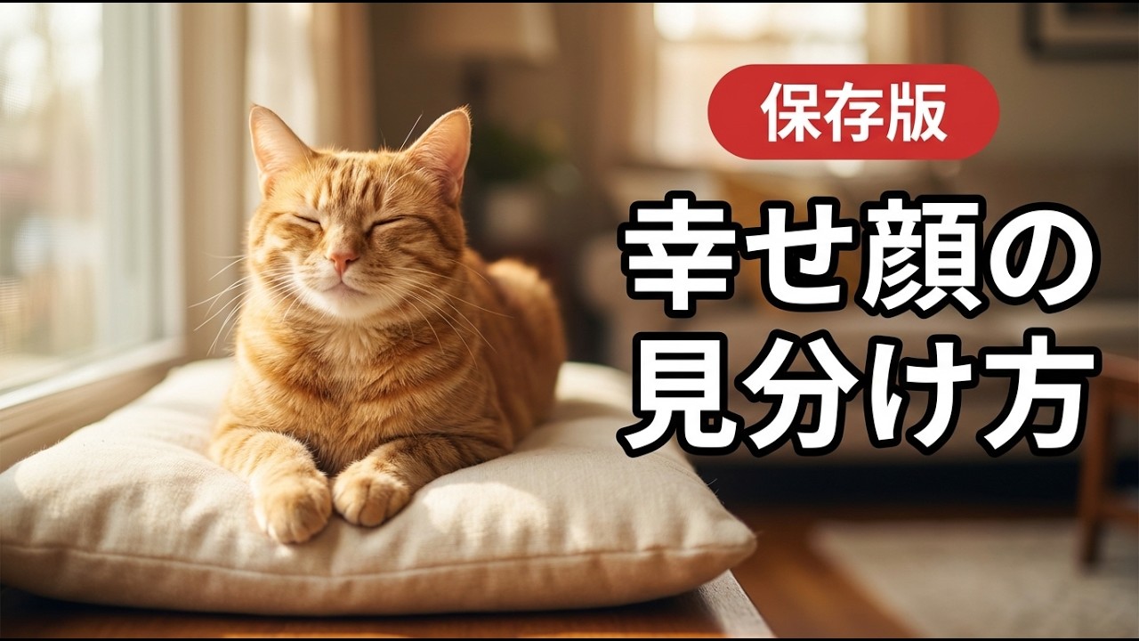 猫が幸せな瞬間の表情｜飼い主が見逃すサインとは