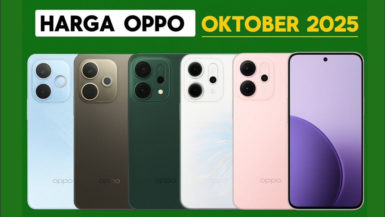 HARGA OPPO OKTOBER 2025 | hp oppo terbaru 2025