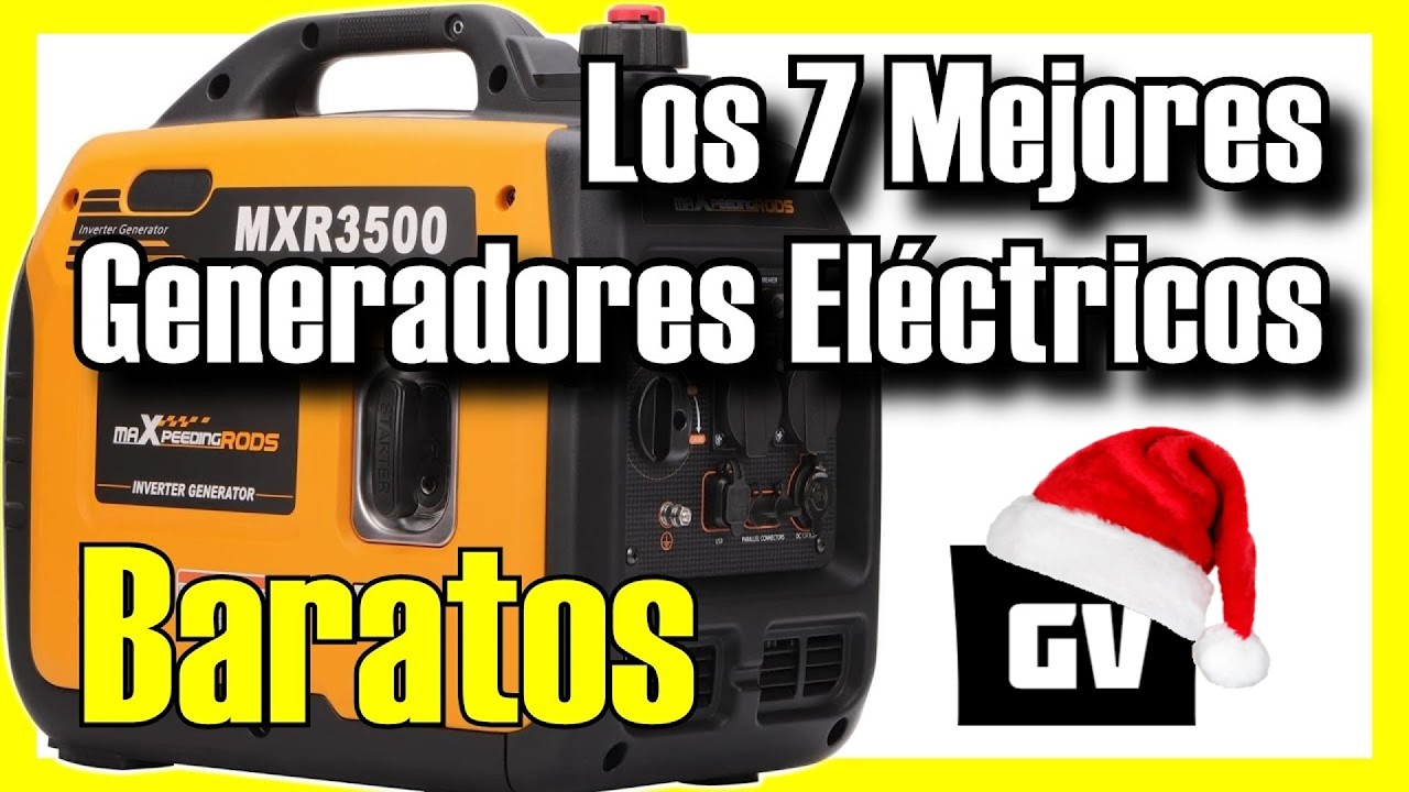⚡🔥 Los 7 MEJORES Generadores El&eacute;ctricos BARATOS de Amazon [2025]✅[Calidad/Precio] Port&aacute;tiles / Luz