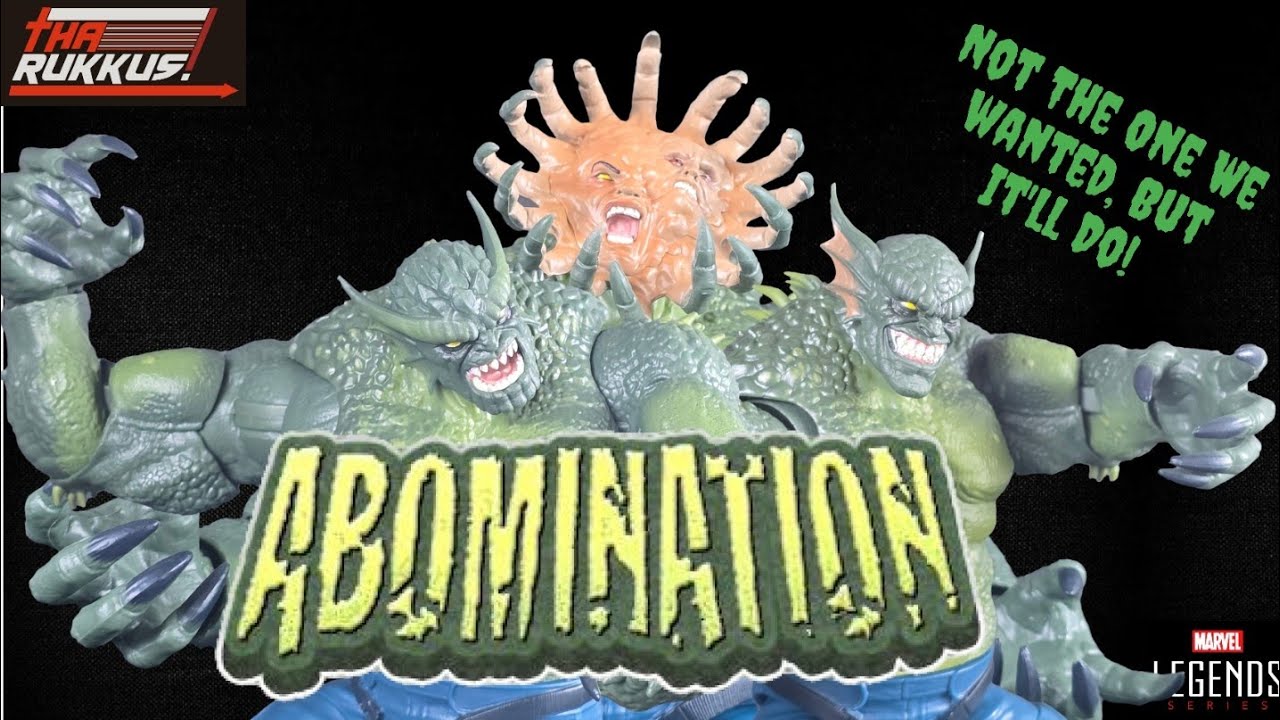 Marvel Legends Abomination Deluxe Fan Channel Exclusive! Not Exactly What We Were Looking For.