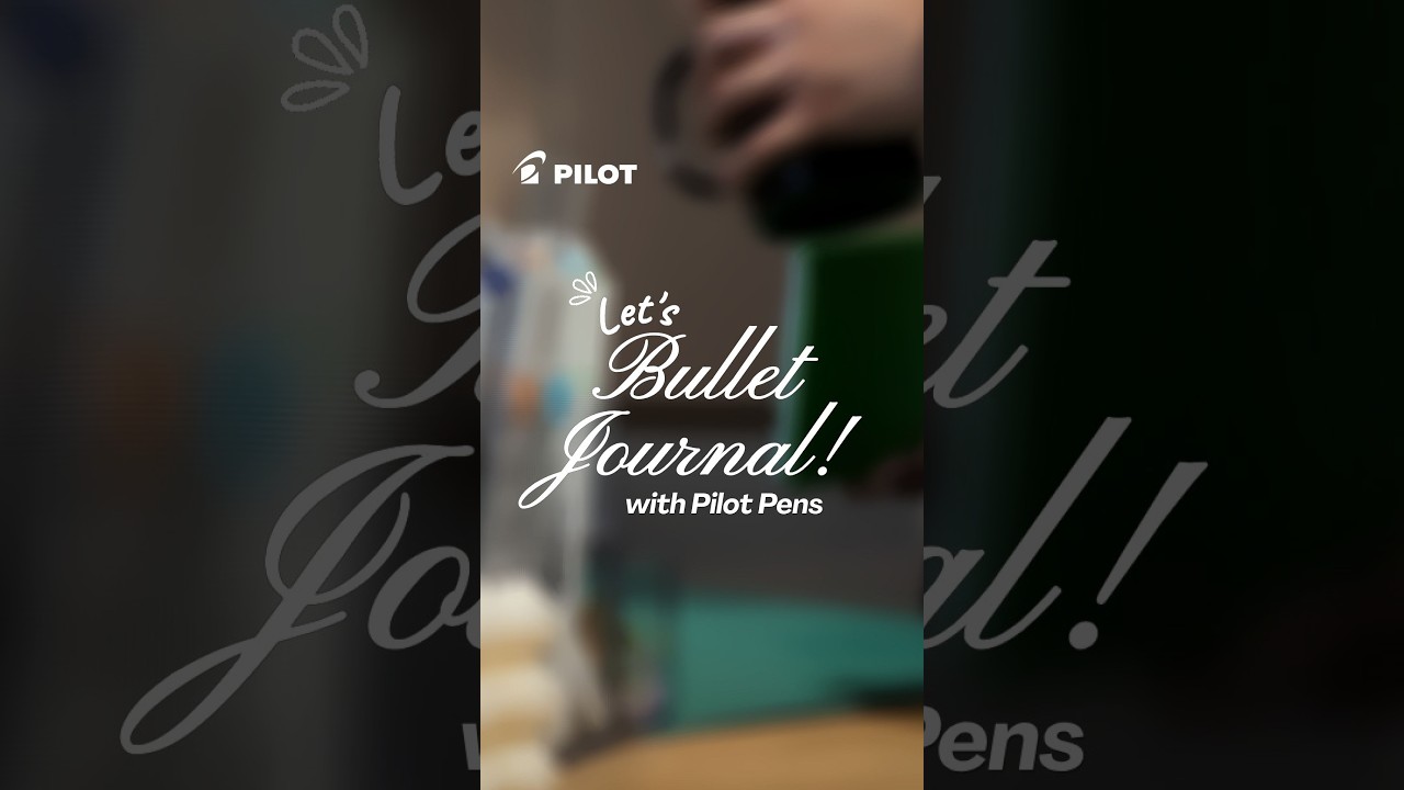 Learn the Bullet Journal Method with Pilot!