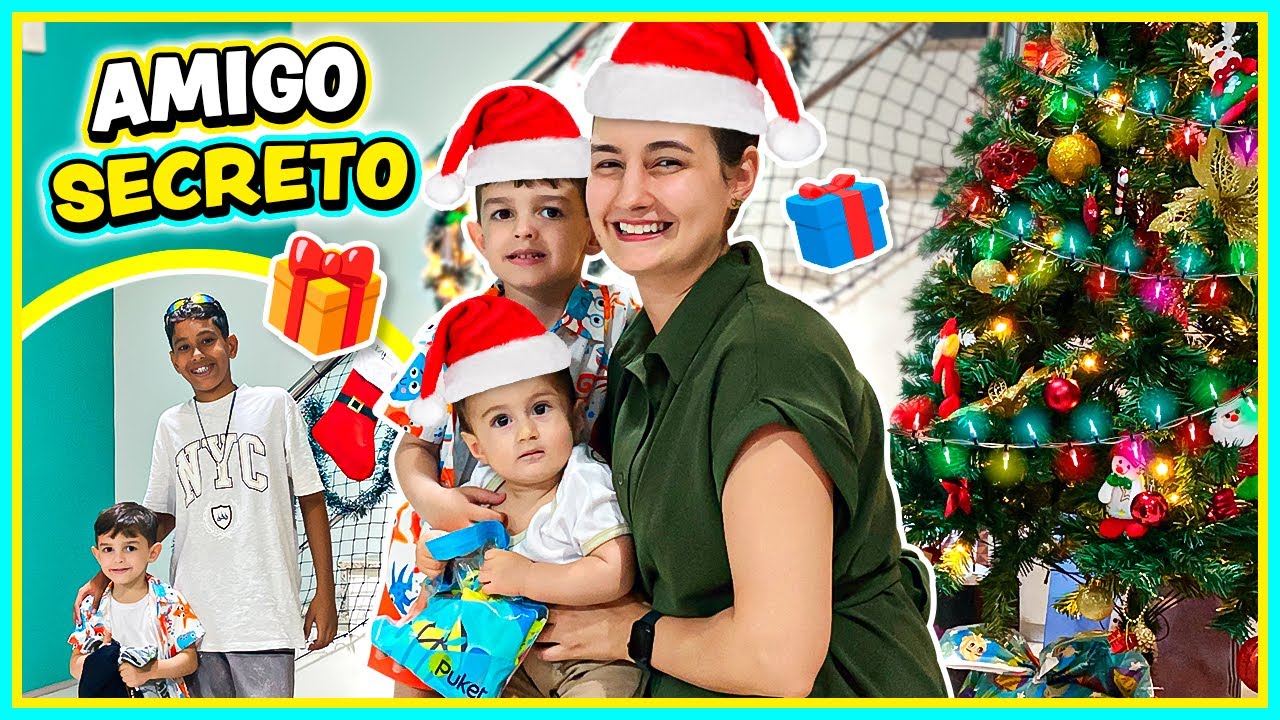 Tentamos enganar o pessoal no AMIGO SECRETO - Crescendo com JP