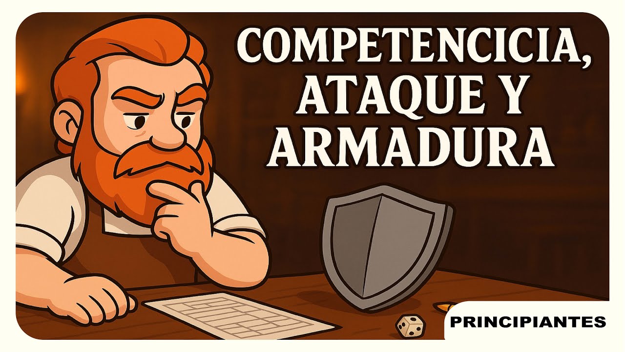 Competencia, tiradas de ataque y Clase de Armadura en D&D 2024 (explicado fácil)